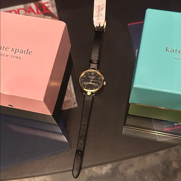 kate spade Gold and Black Women's Watch - Picture 7 of 8